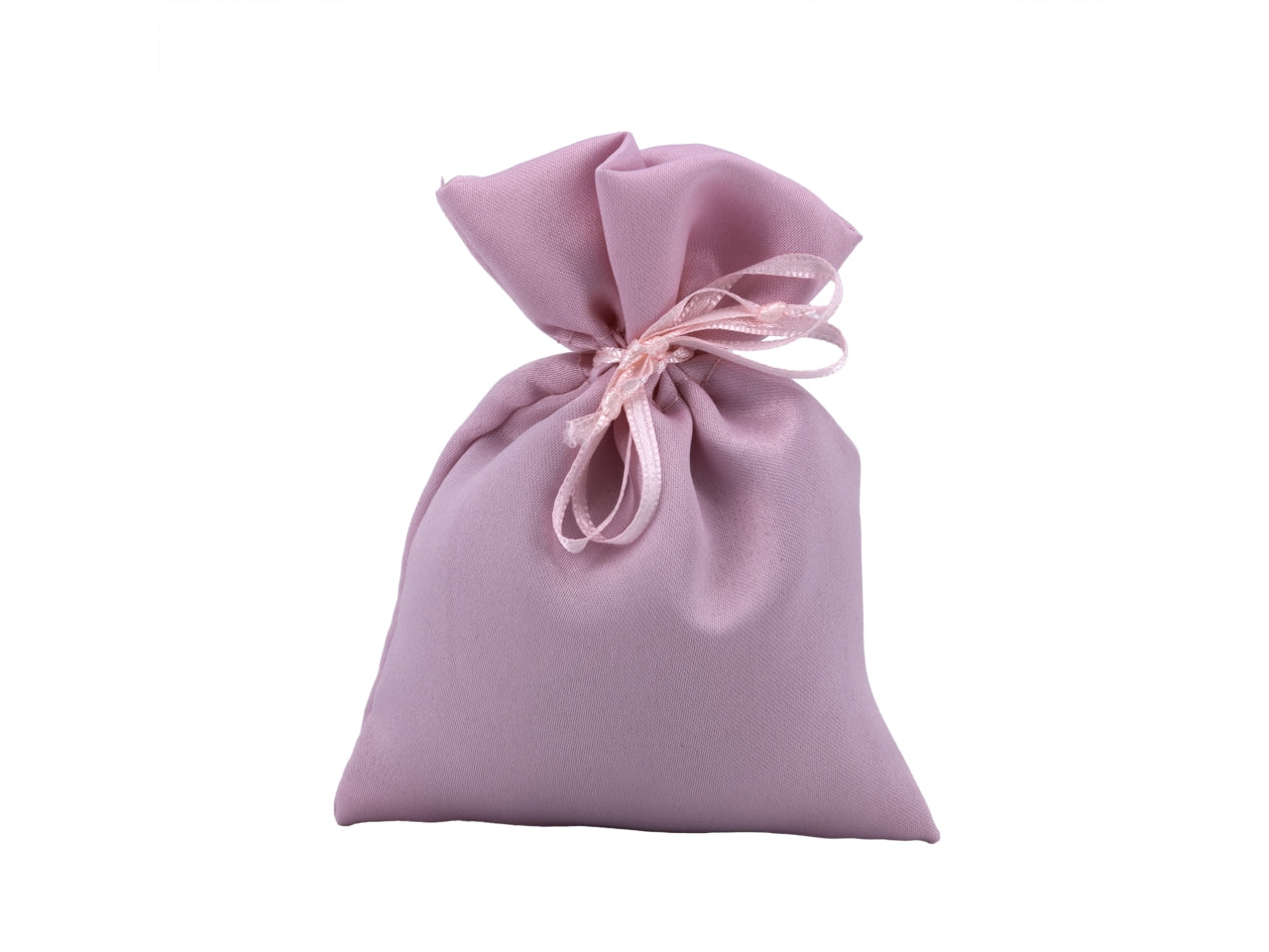 Sacchetto raso 10x11cm rosa