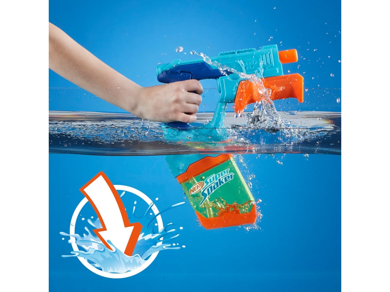 Super Soaker Ner Soa Dunk Fill 2 Pk