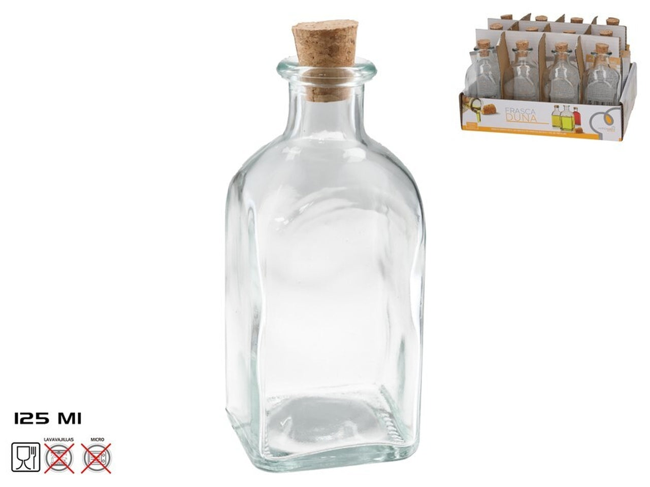 Bottiglia in vetro 125ml