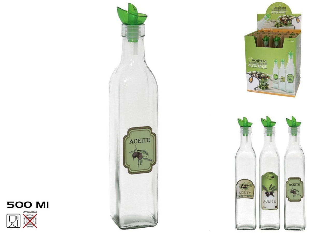 Oliera in vetro 500 ml assortite