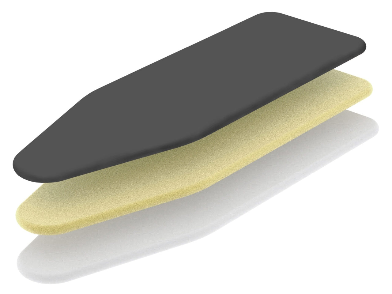 Foderina da stiro perlata 120x65cm 120x65cm