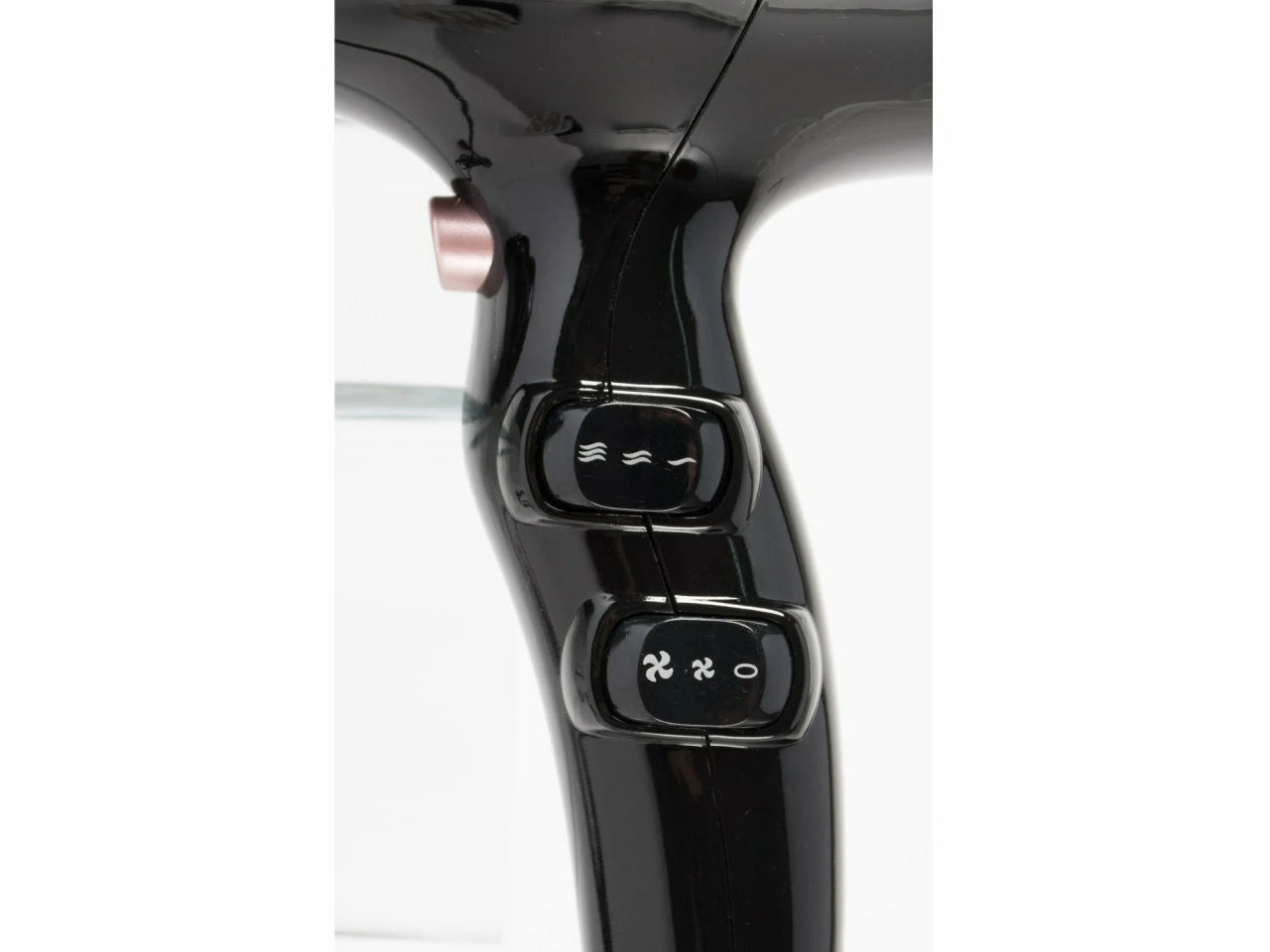 Phon nero 2200w con diffusore gold glossy