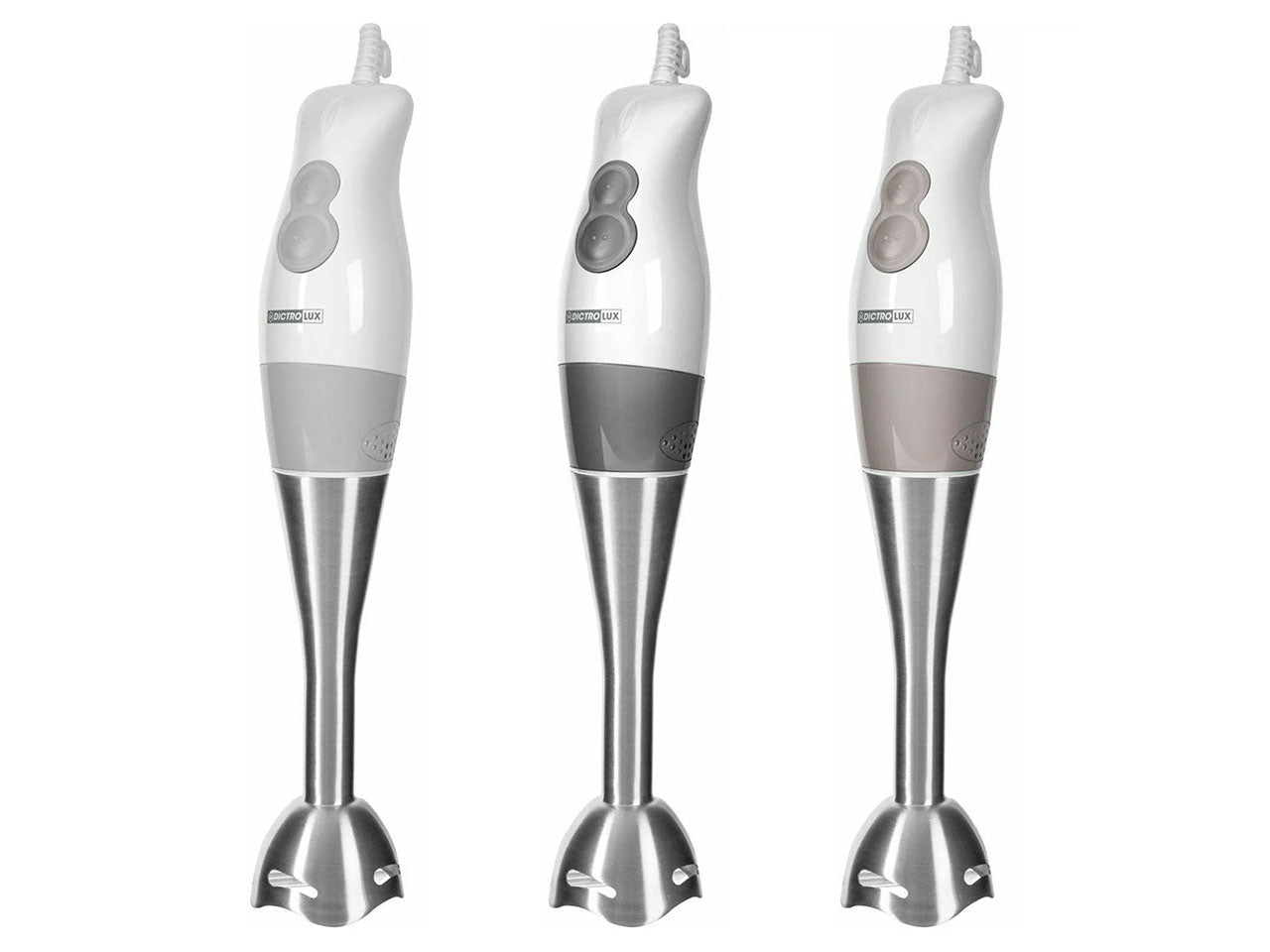 Frullatore a immersione 200w 2 velocità 3 assortiti