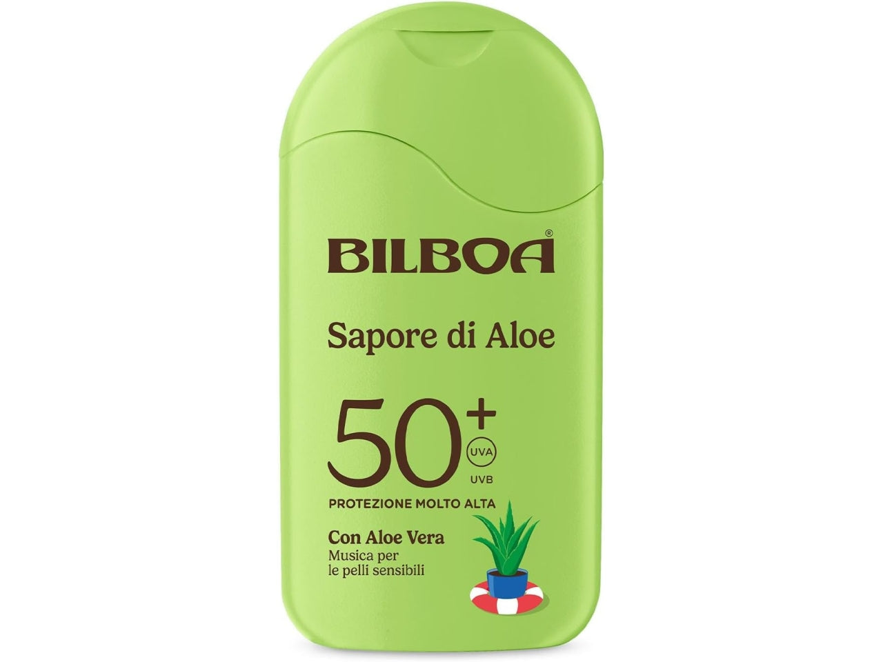 Bilboa sapore di aloe latte spf50+ con aloe vera