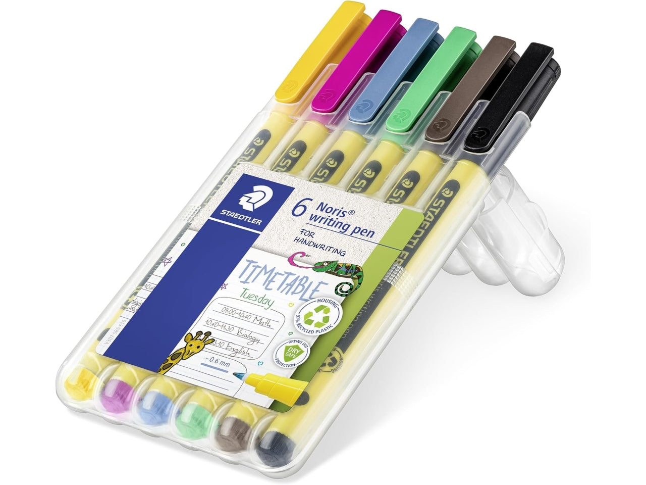 Noris penne finliner 0,6 in astuccio da 6 pezzi