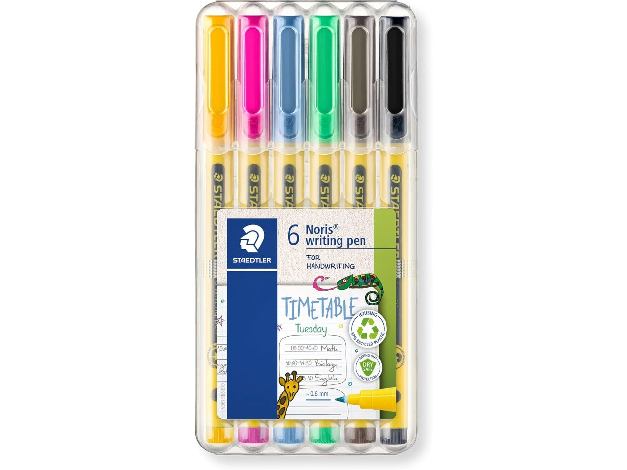 Noris penne finliner 0,6 in astuccio da 6 pezzi