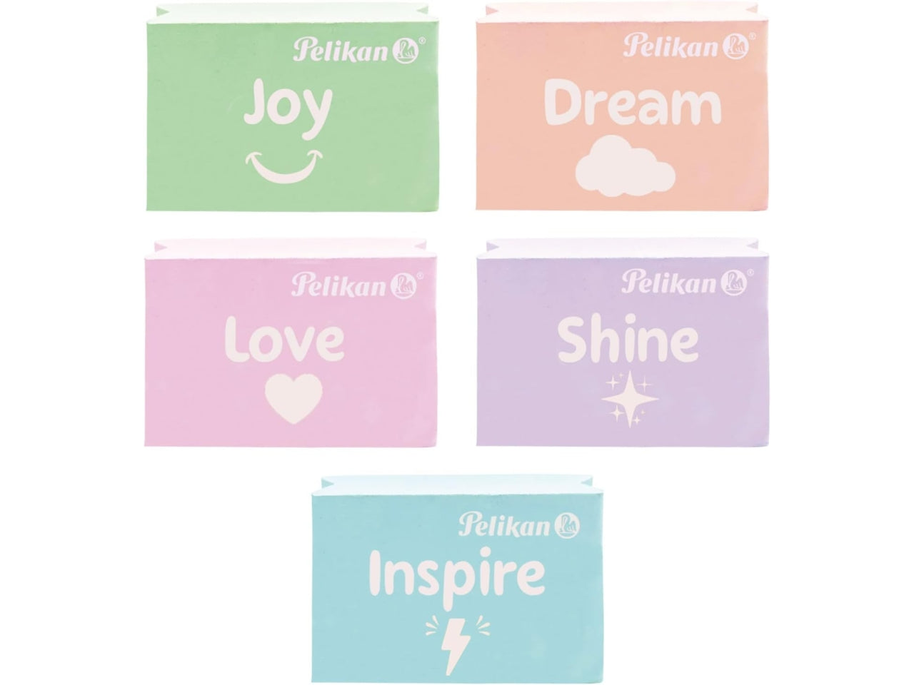 Gomme pastel you edition 2 pezzi