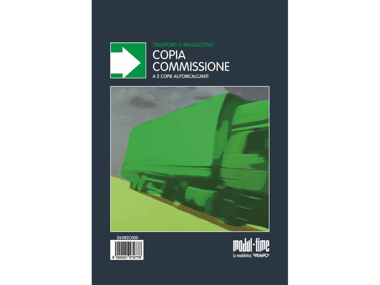 Copia commissione 50x2 copie autoricalcante 21,5x14,8cm