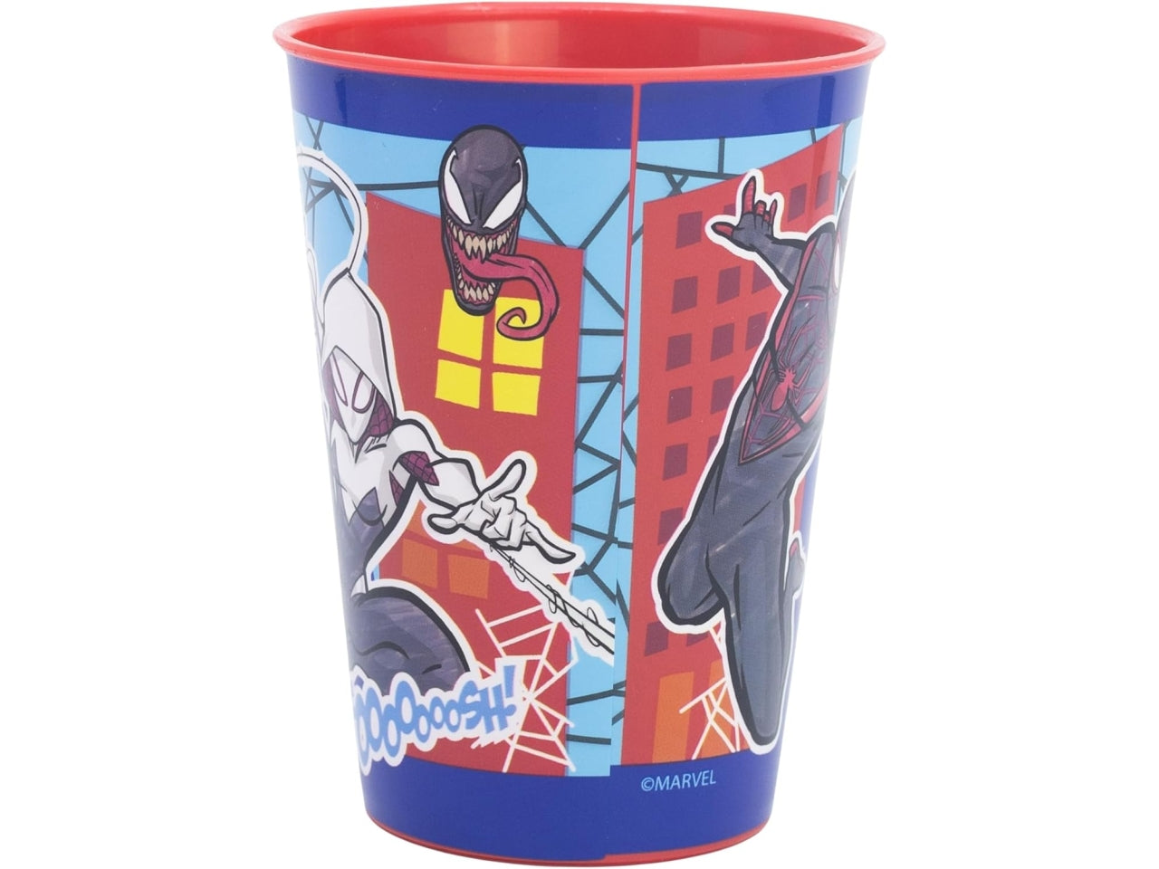 Spiderman bicchiere in plastica 260ml