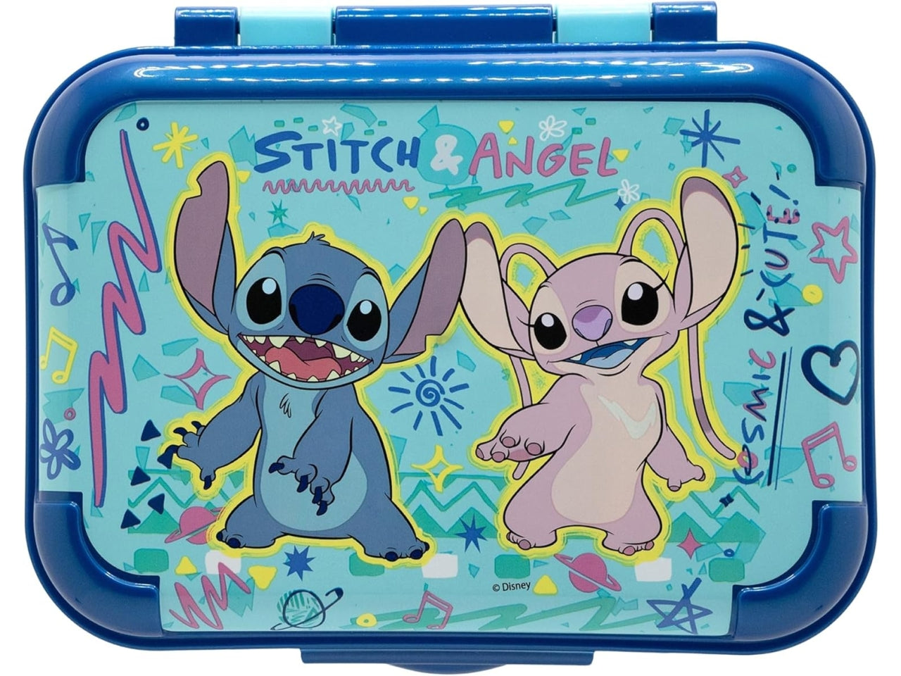 Stitch portamerenda deluxe all colored