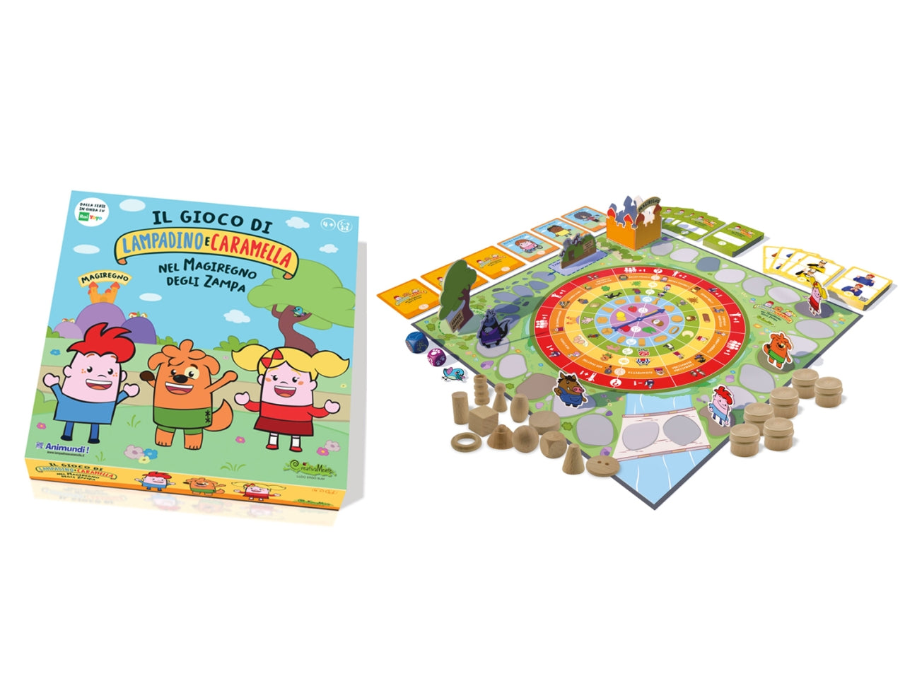 Il gioco di lampadino e caramella nel magiregno degli zampa