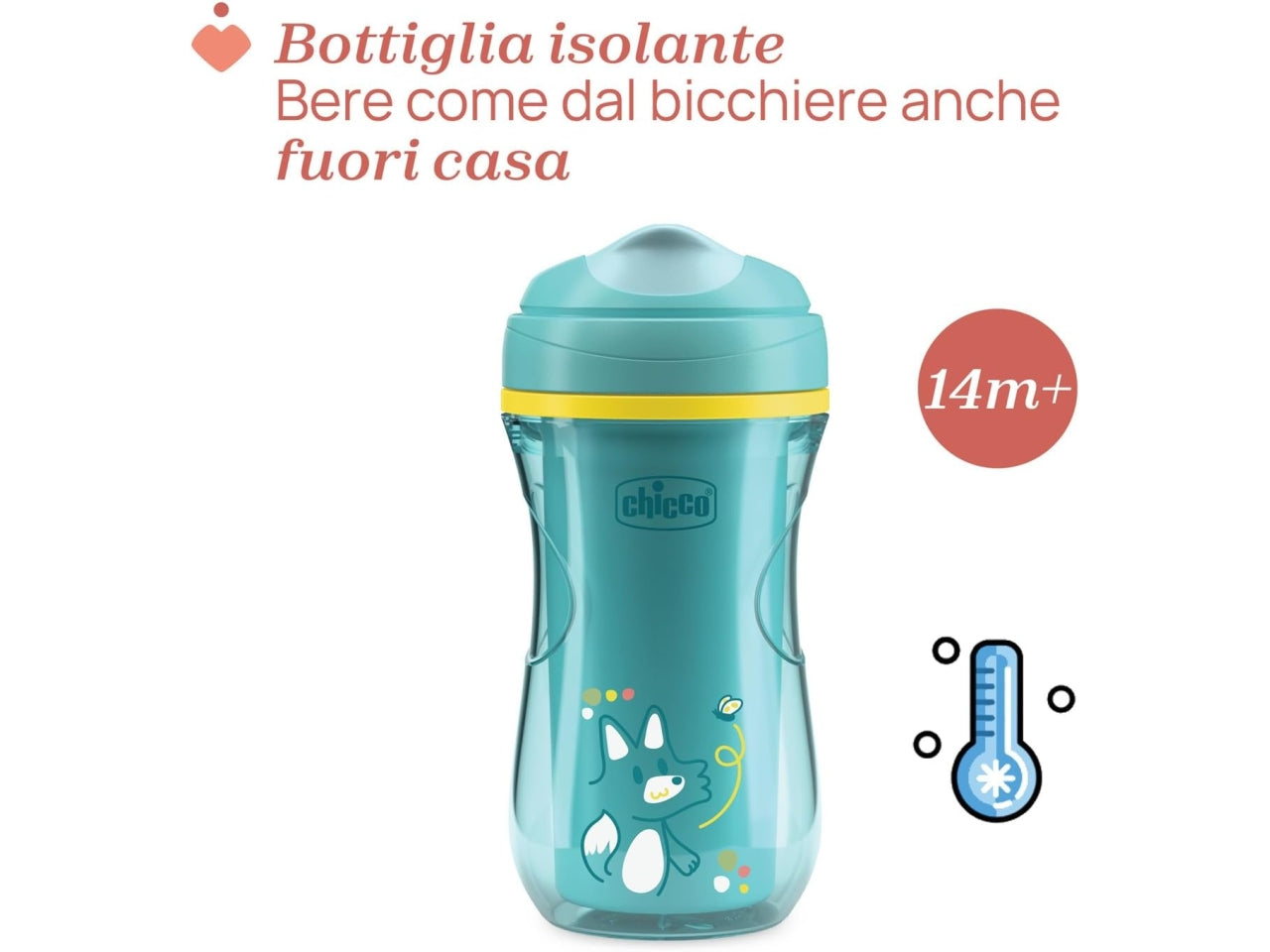 Tazza active azzurra 14 mesi+