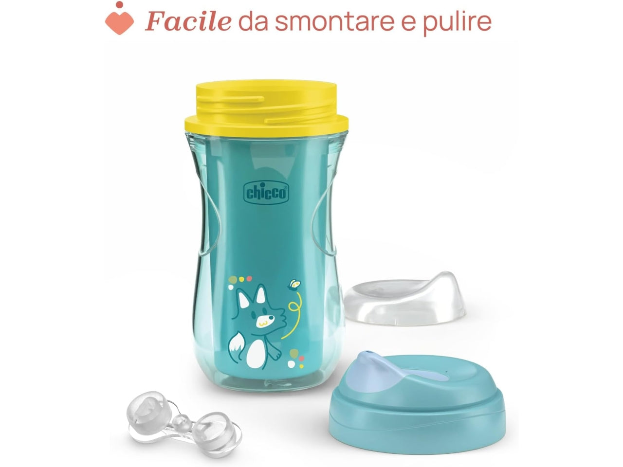 Tazza active azzurra 14 mesi+