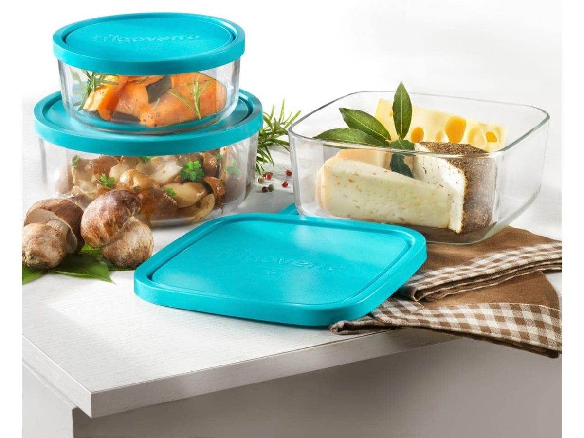 Contenitore in vetro Frigoverre23cm con coperchio