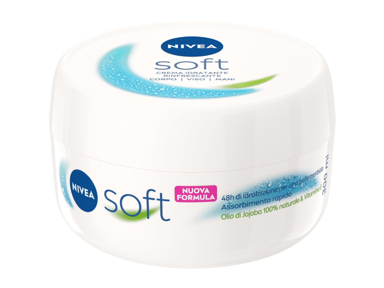 Nivea crema soft 300ml $