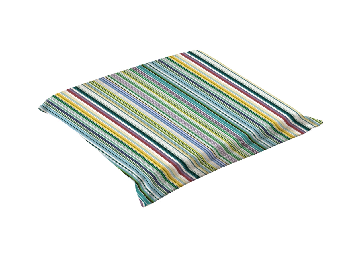 Cuscino sedia 40x40x3,5cm rigato