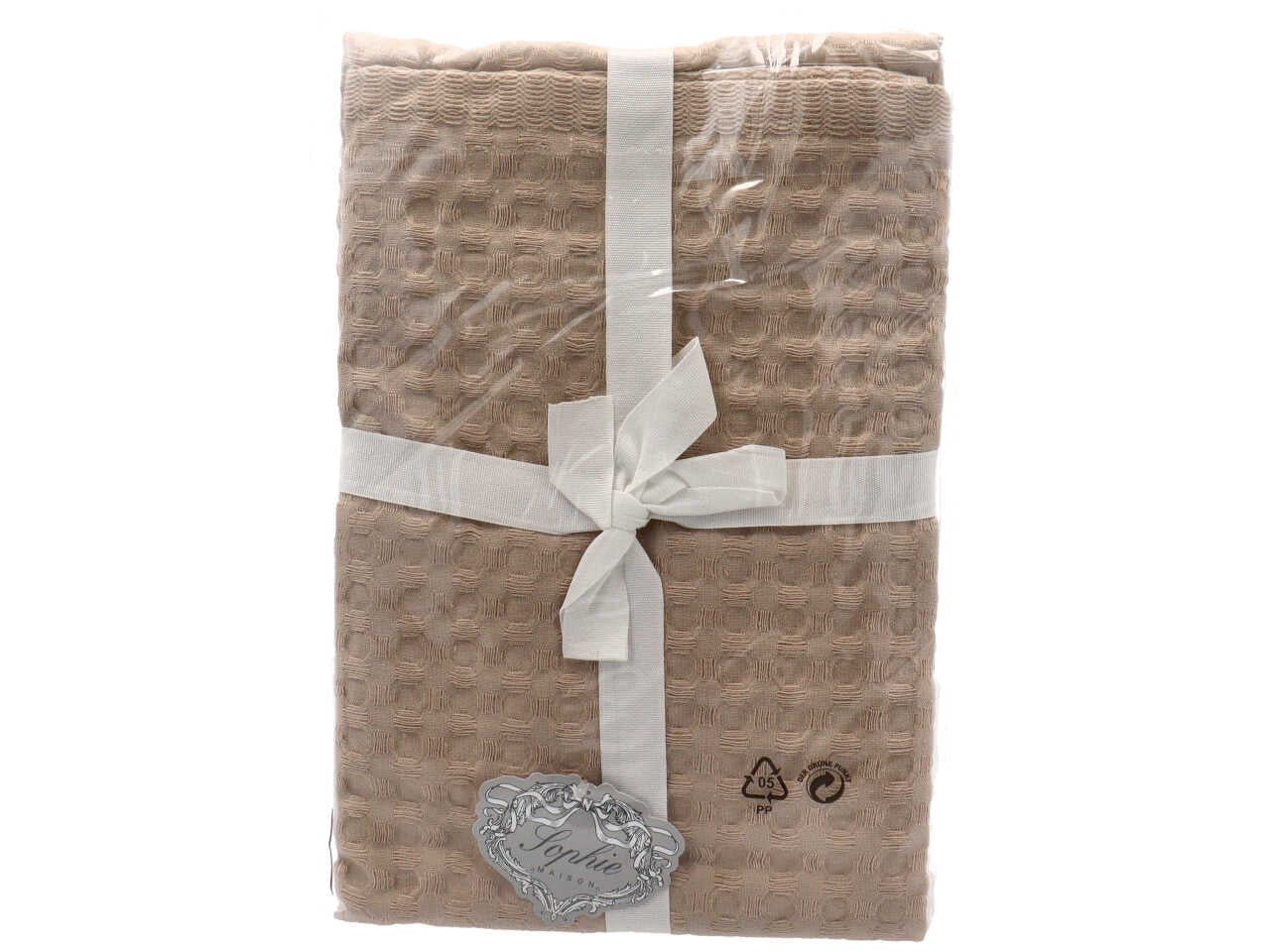 Napone set asciugamani 1+1 tortora