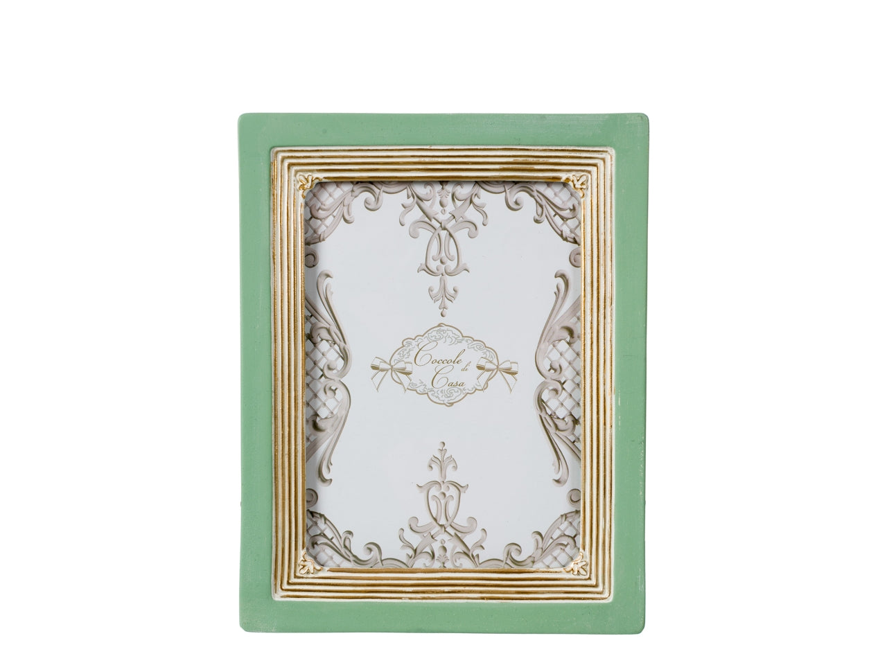 Portafoto linea Dely color salvia 10x15cm