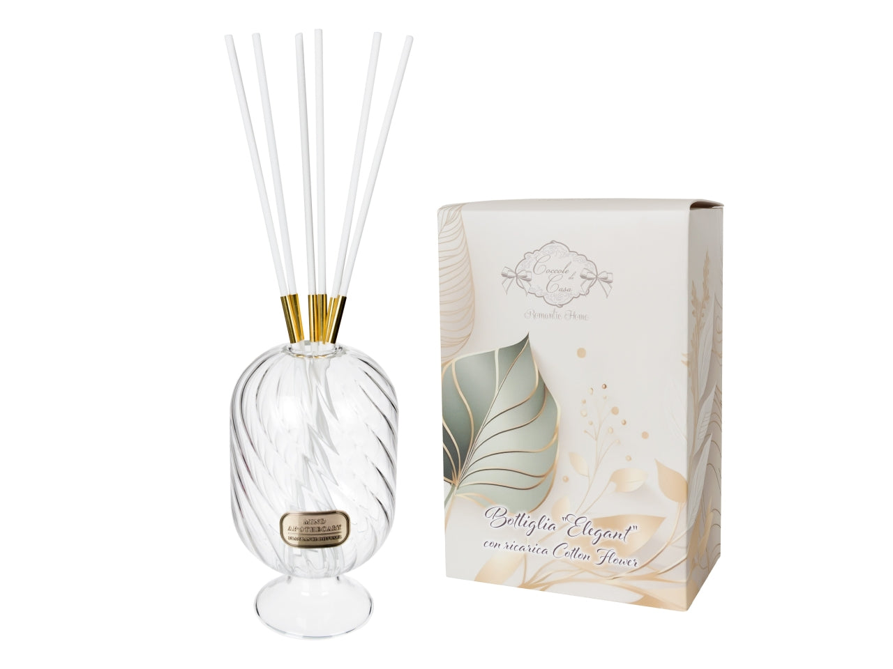 Bottiglia gesso pique da 100ml con profumatori in modelli assortiti