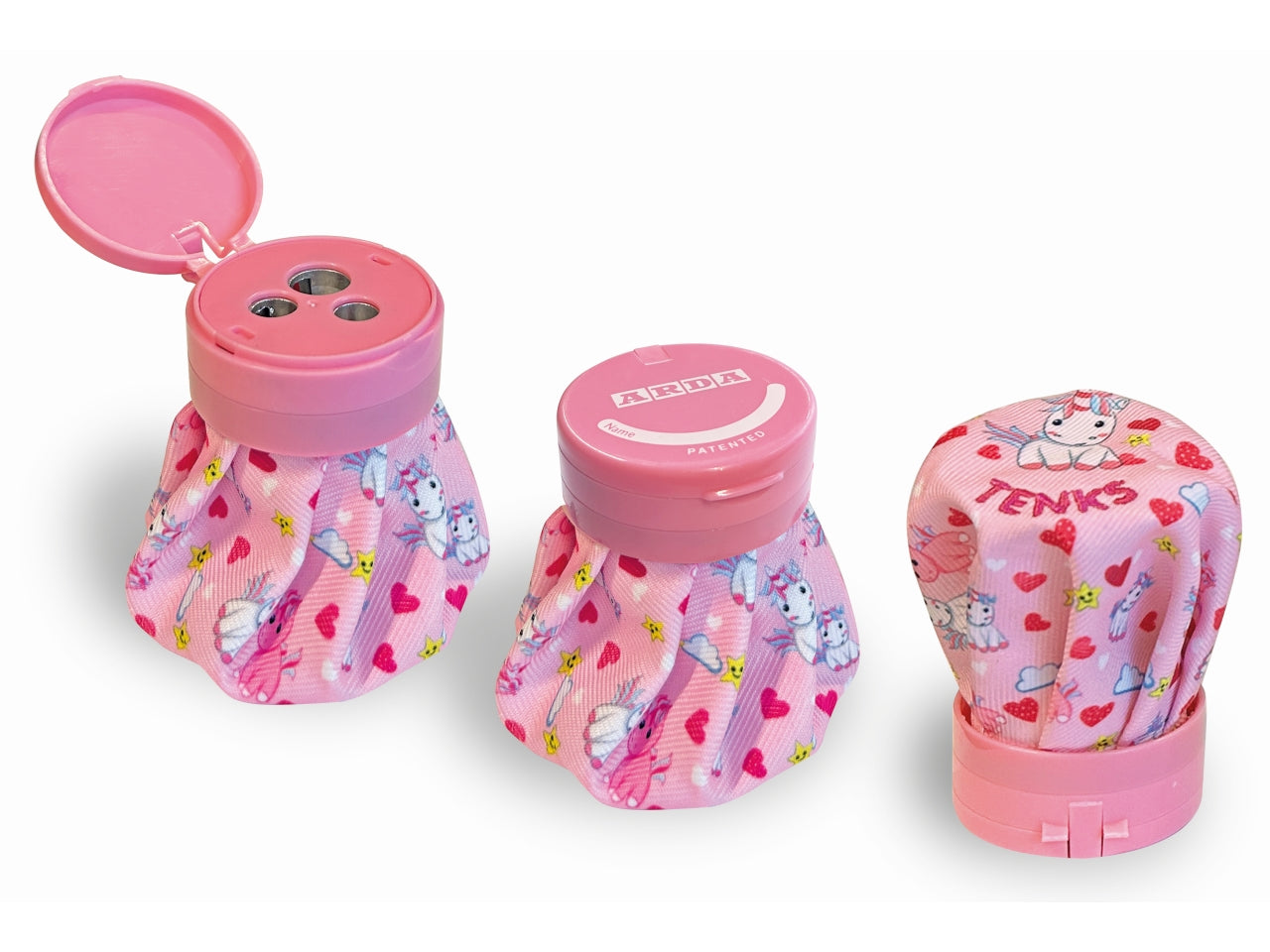 Temperamatite tenks francy a 3 fori fantasie assortite