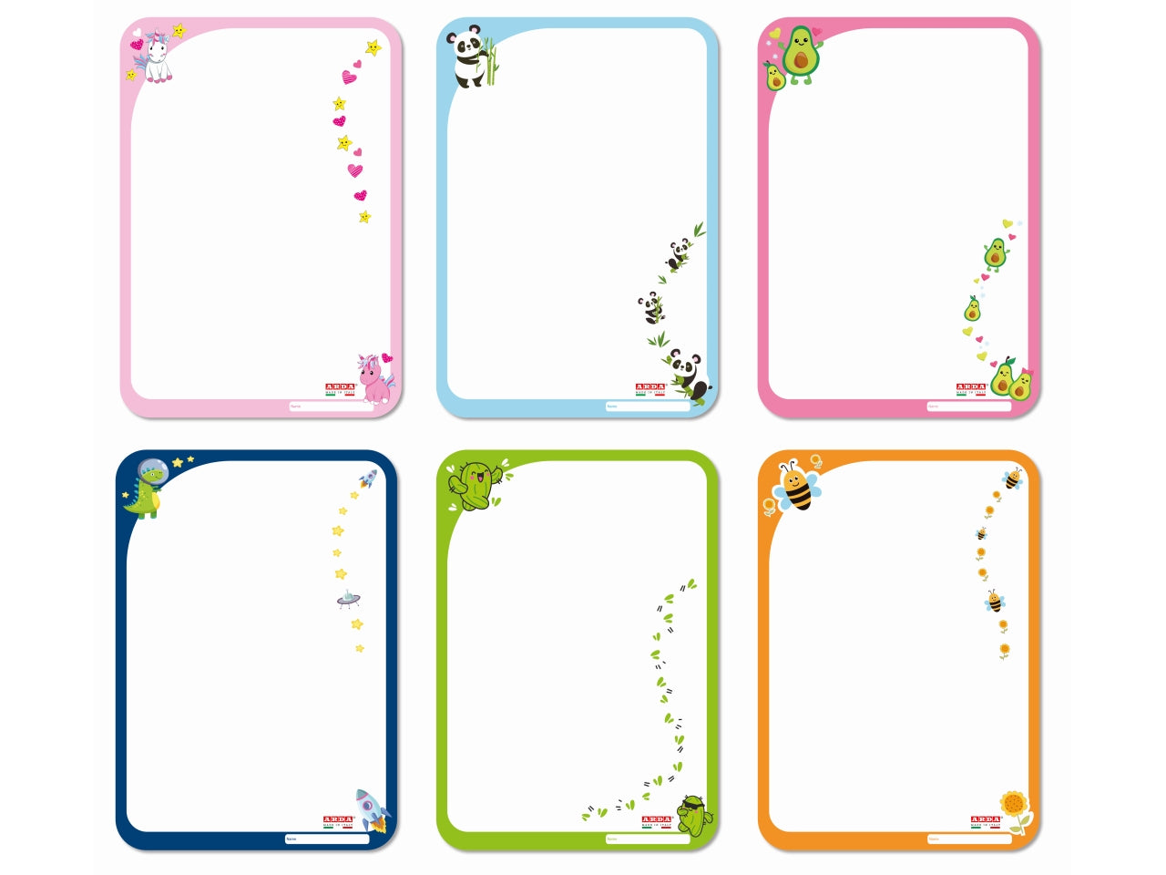 Fancy lavagna bifacciale 18x25cm con accessori decori assortiti