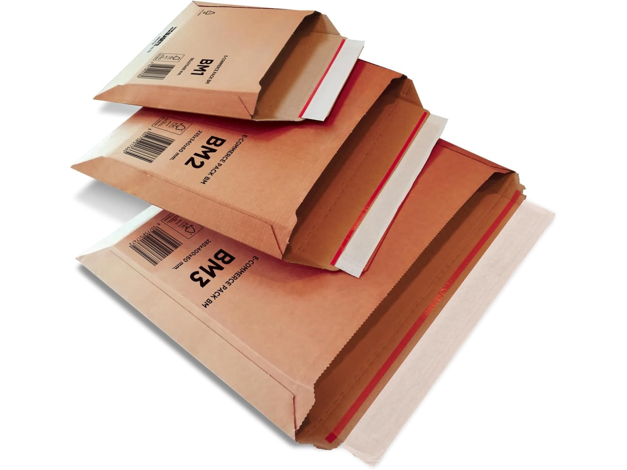 Sacchetti in cartone per spedizione BM3 28,5x40x6cm in confezione da 25 pezzi