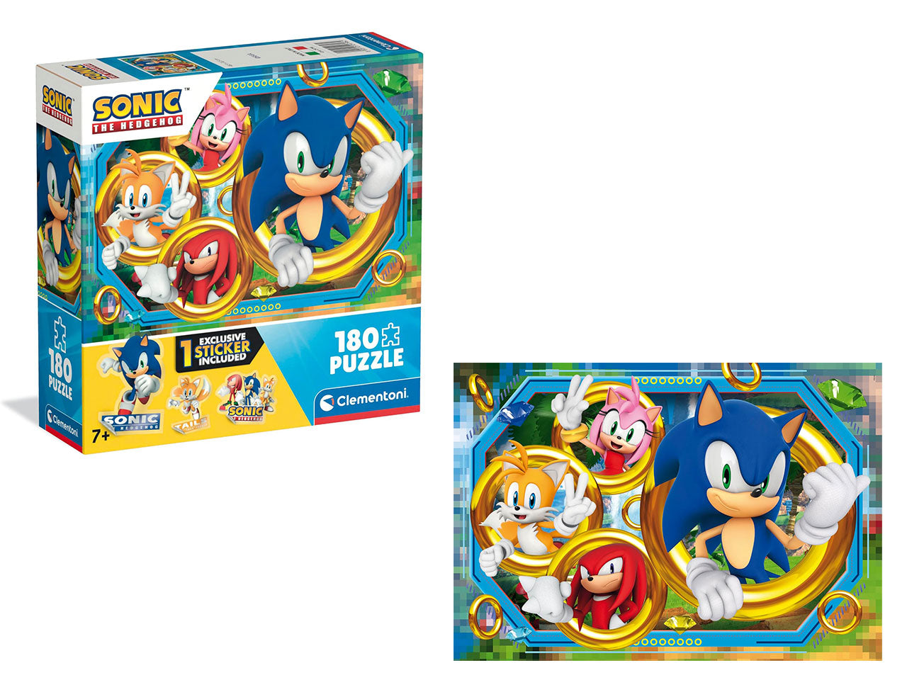 Puzzle 180 pezzi Sonic