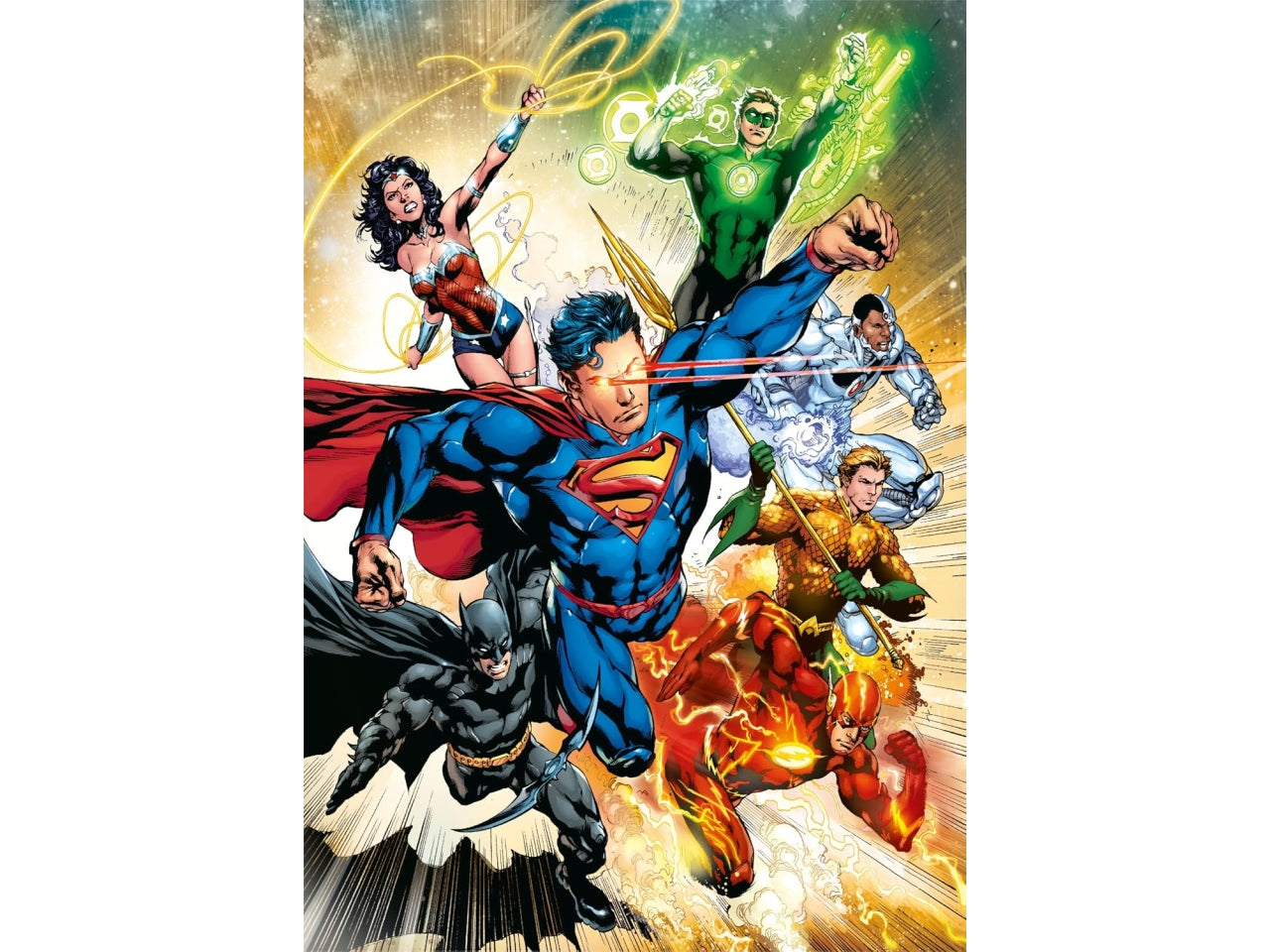 Puzzle 500 pezzi hqc dc comics compact box