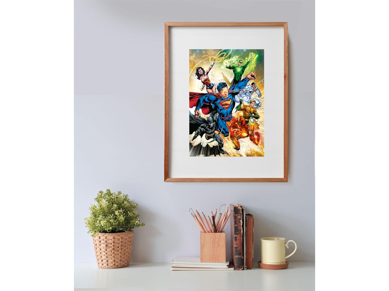 Puzzle 500 pezzi hqc dc comics compact box