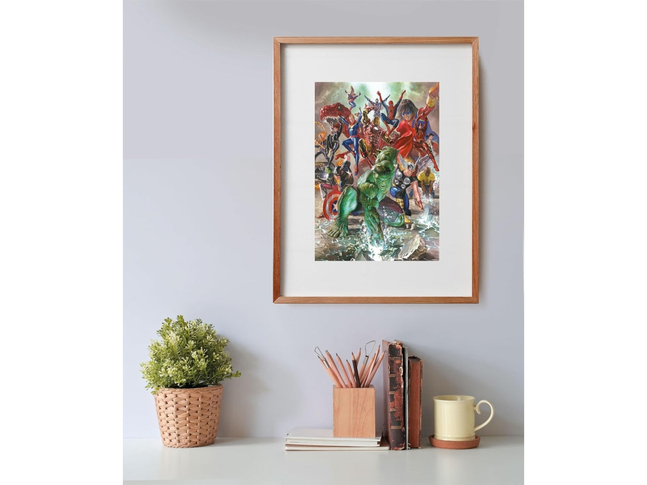 Puzzle 500pezzi Marvel compact box