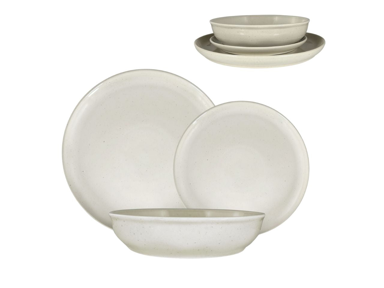 Font beige piatto piano cm27