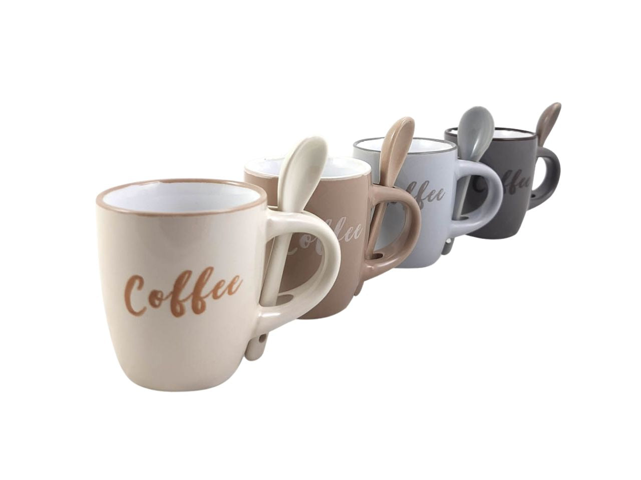 Tazza caffe' con cucchiaino