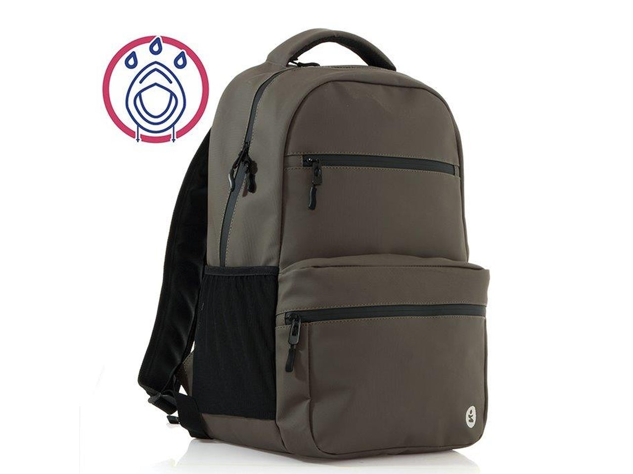 Zaino round phoenix tortora 48x32x13,5cm