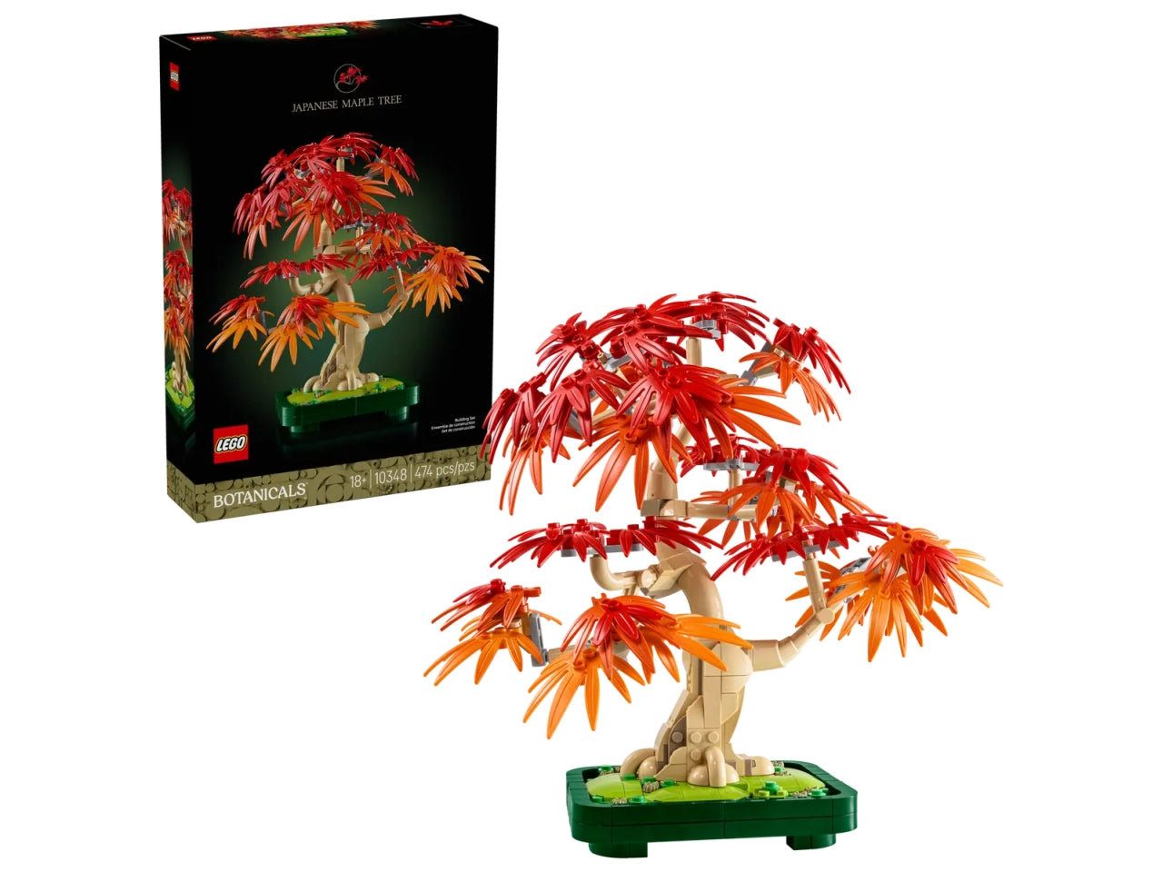 Lego Botanicals Bonsai di acero rosso giapponese