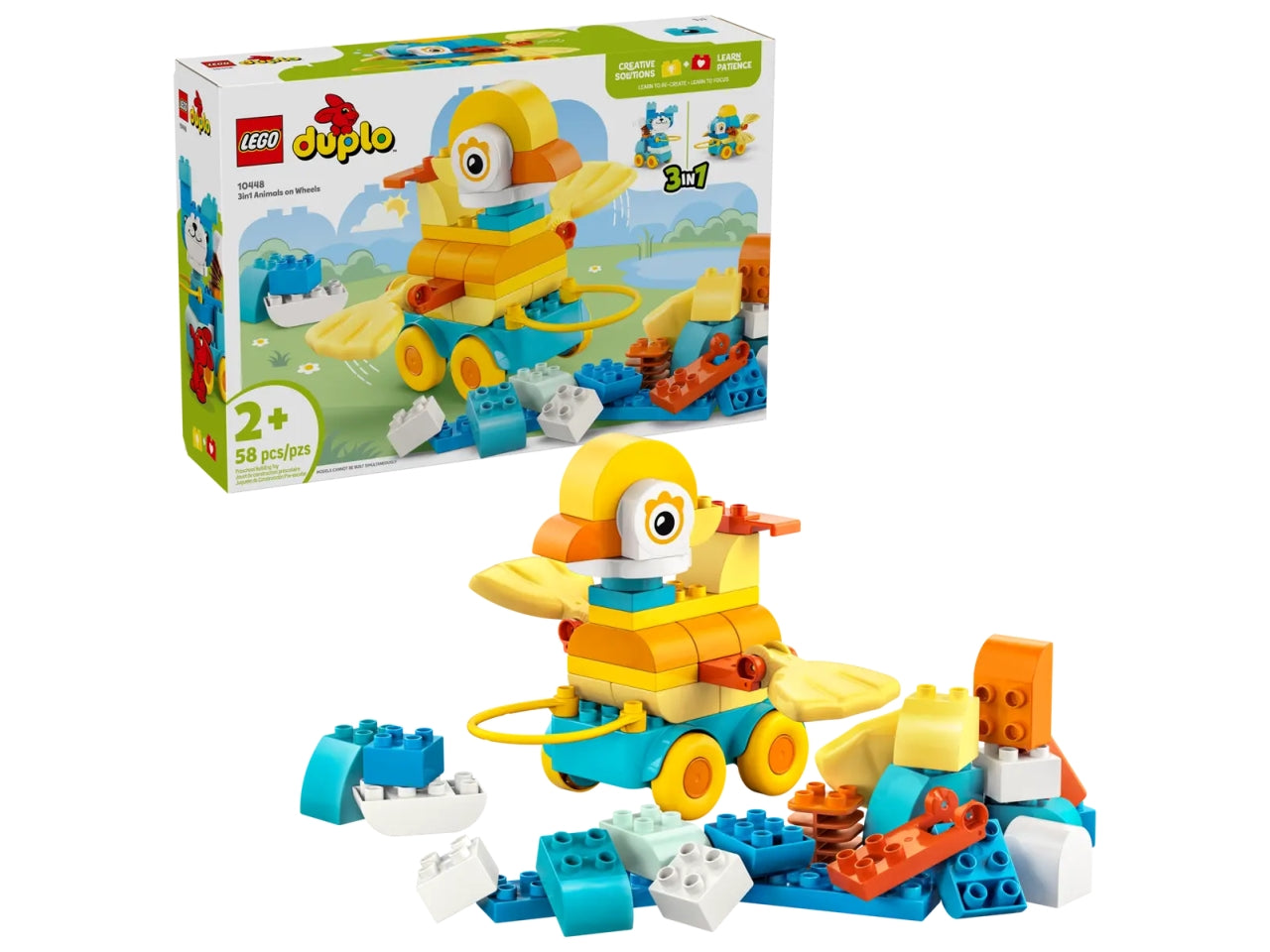 Lego DUPLO Town Animali su ruote 3 in 1