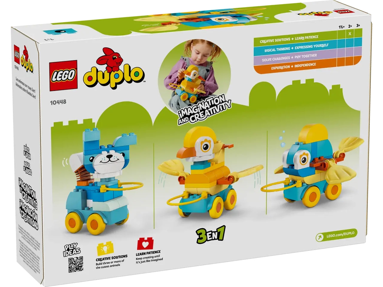 Lego DUPLO Town Animali su ruote 3 in 1