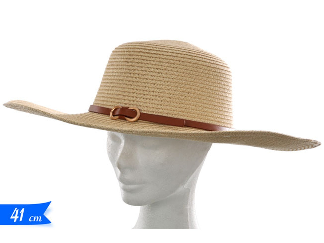 Cappello paglia 41x10cm