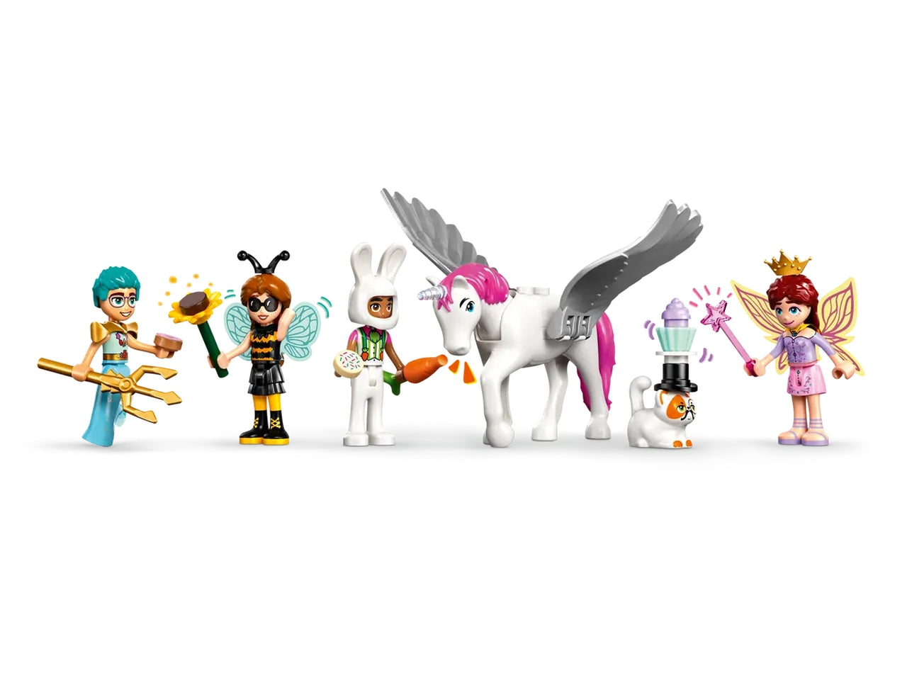 Lego Lego Friends Party in costume con unicorno e fatina