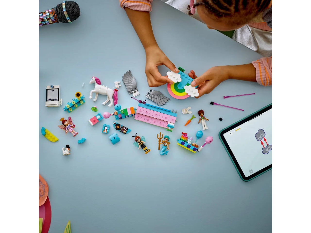Lego Lego Friends Party in costume con unicorno e fatina