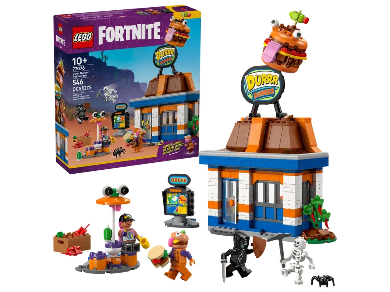 Lego Fortnite Ristorante di Durrr Burger