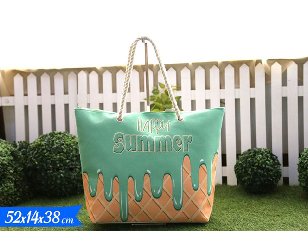 Borsa mare gelato verde