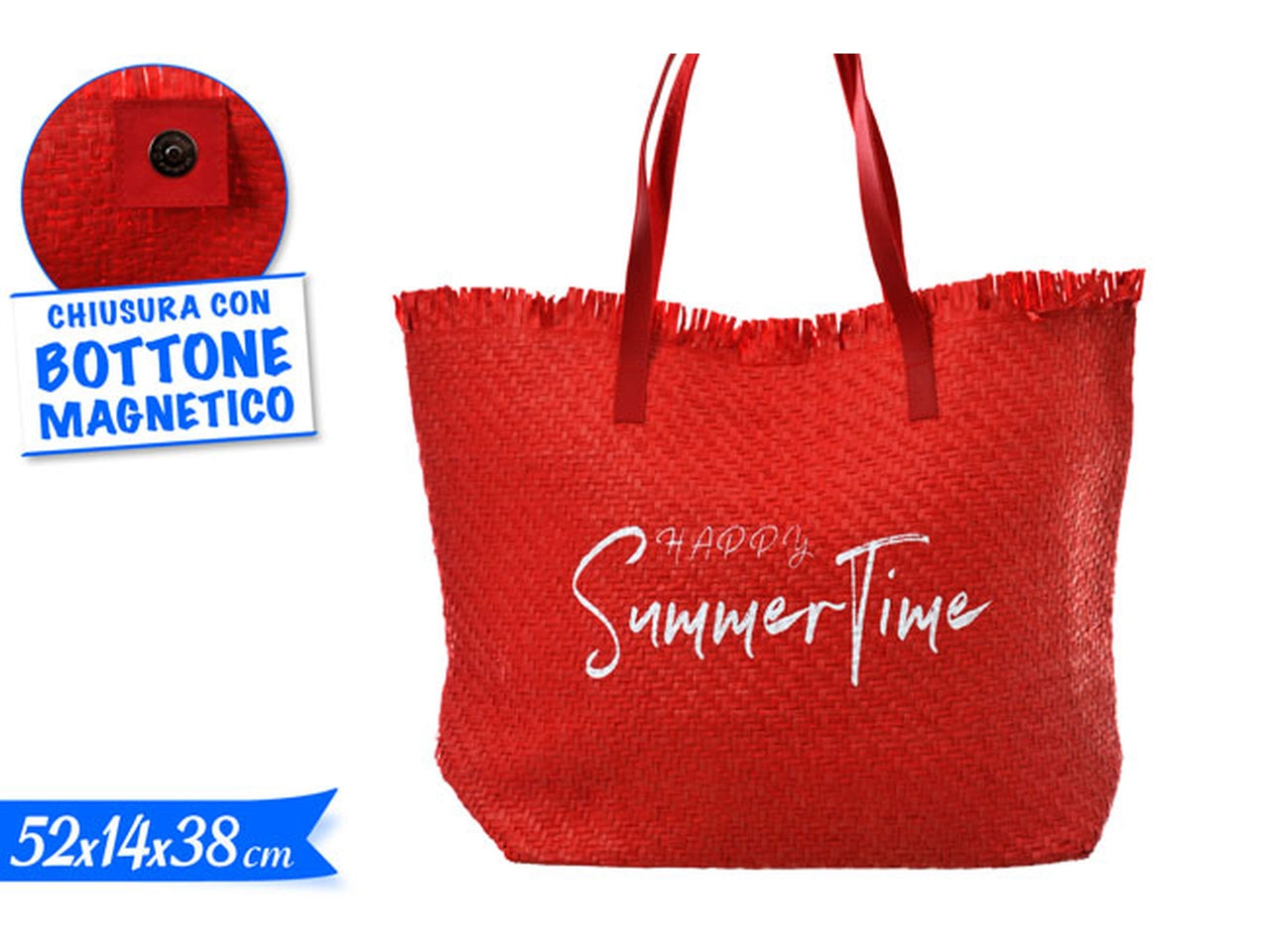 Borsa paglia summertime