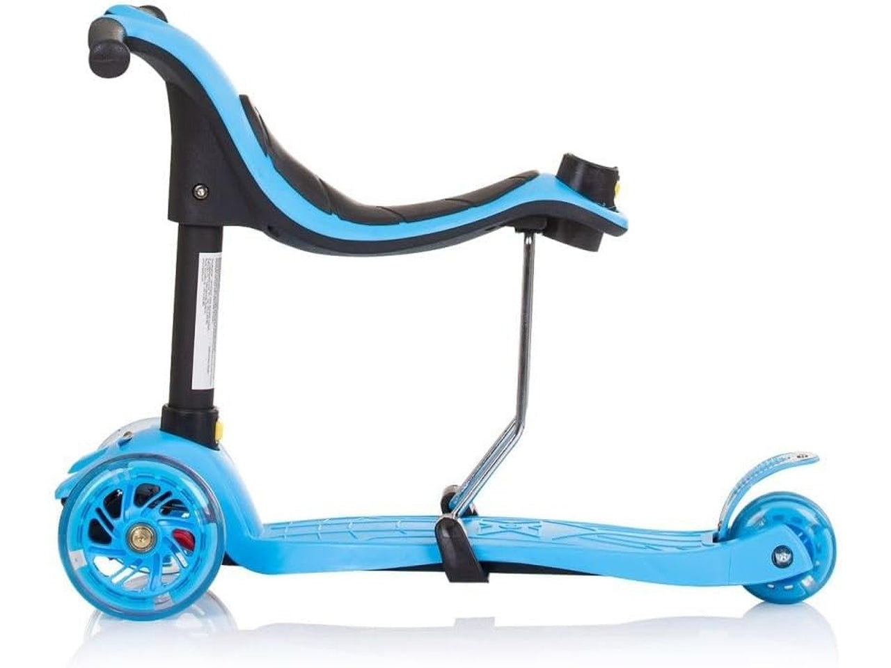 Scooter monopattino 3 in 1 blu