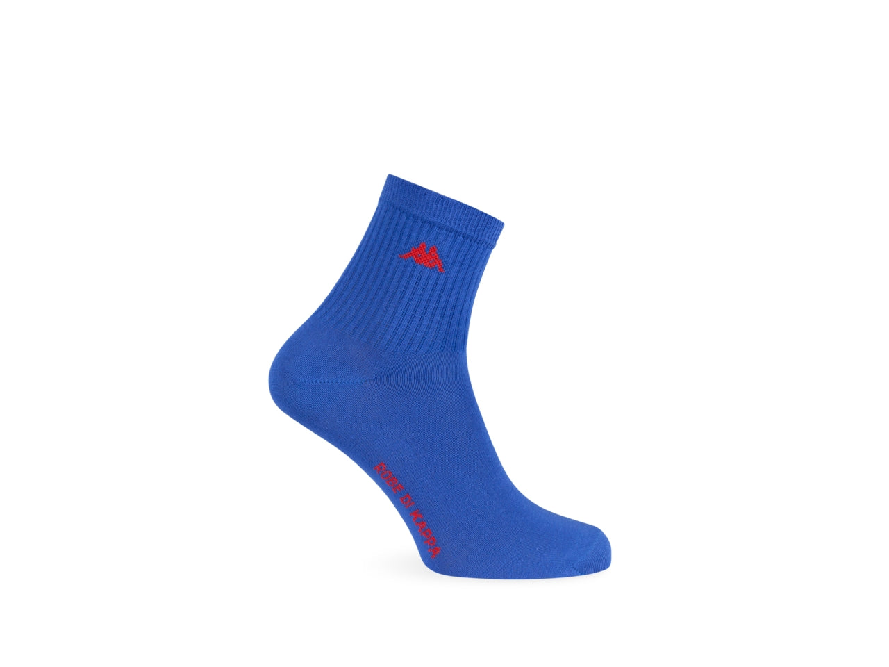 Minicalza uomo cotone di colore blu e rosso taglia 43/46