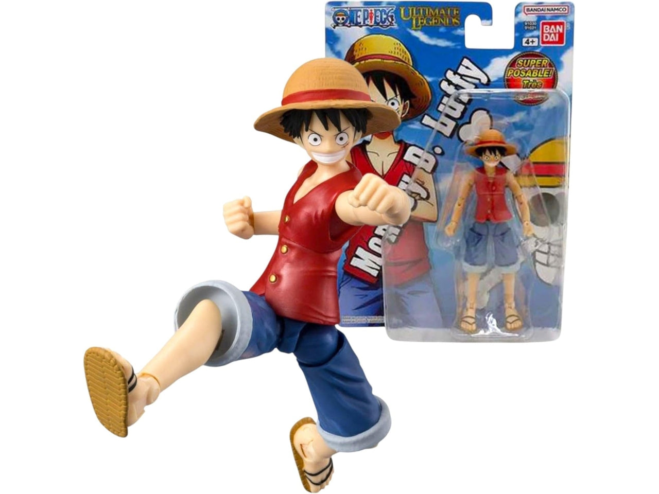 One piece figure 12cm - luffy - wave 1