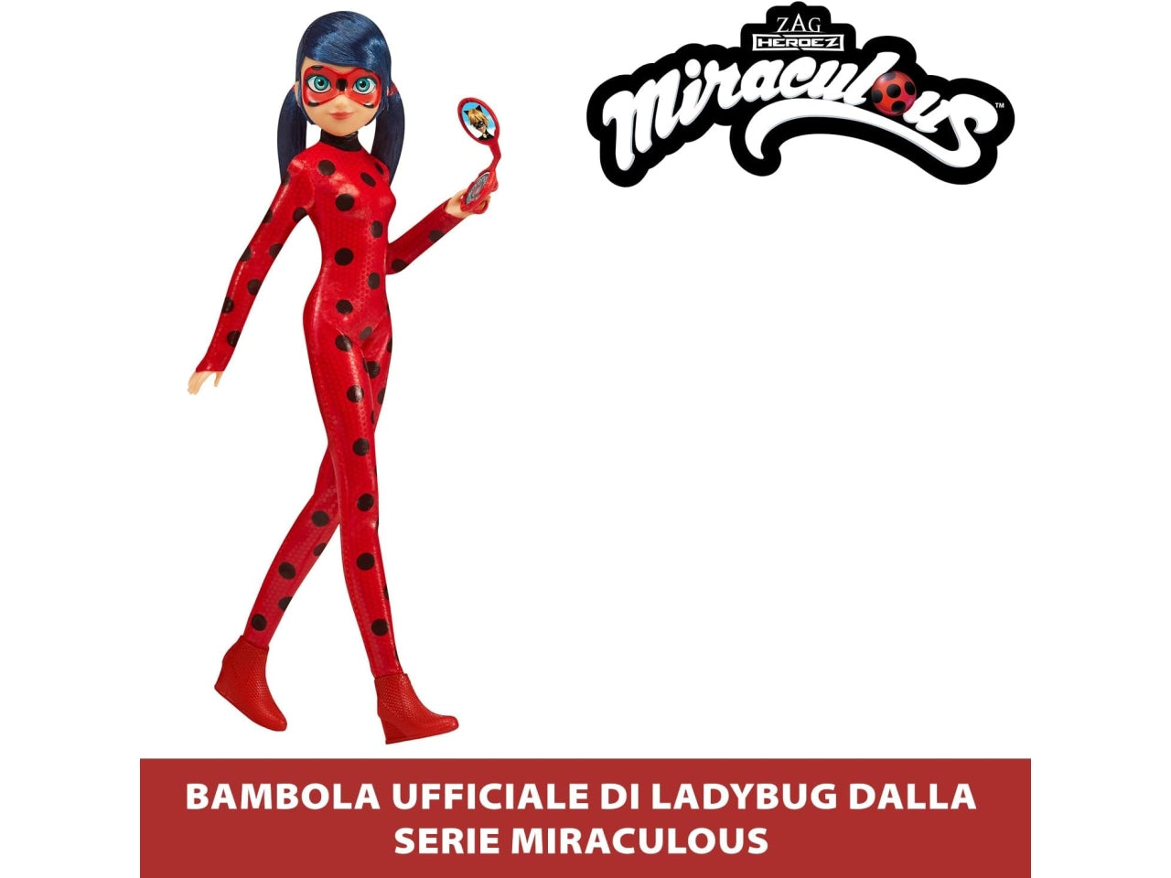 Toy mirtoy miraculous - doll 26cm ladybug