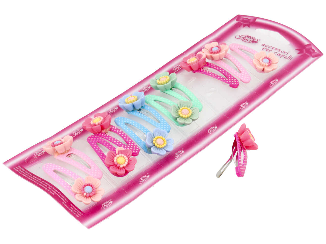 Click clack ricoperto con fiore