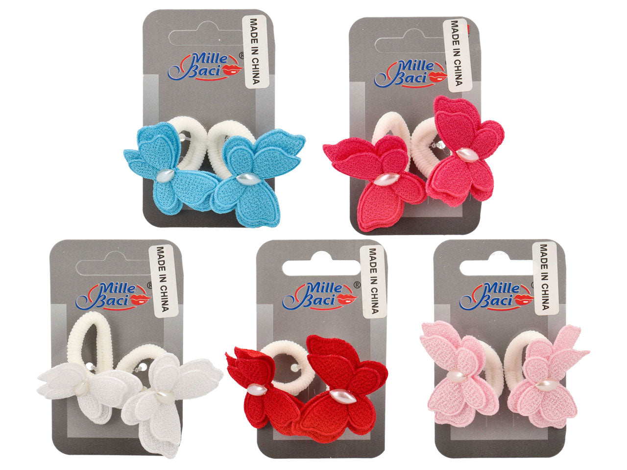 Card 2 codini con farfalla