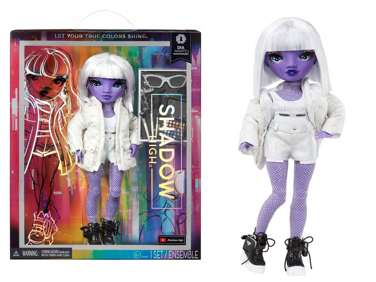 Shadow high diamante