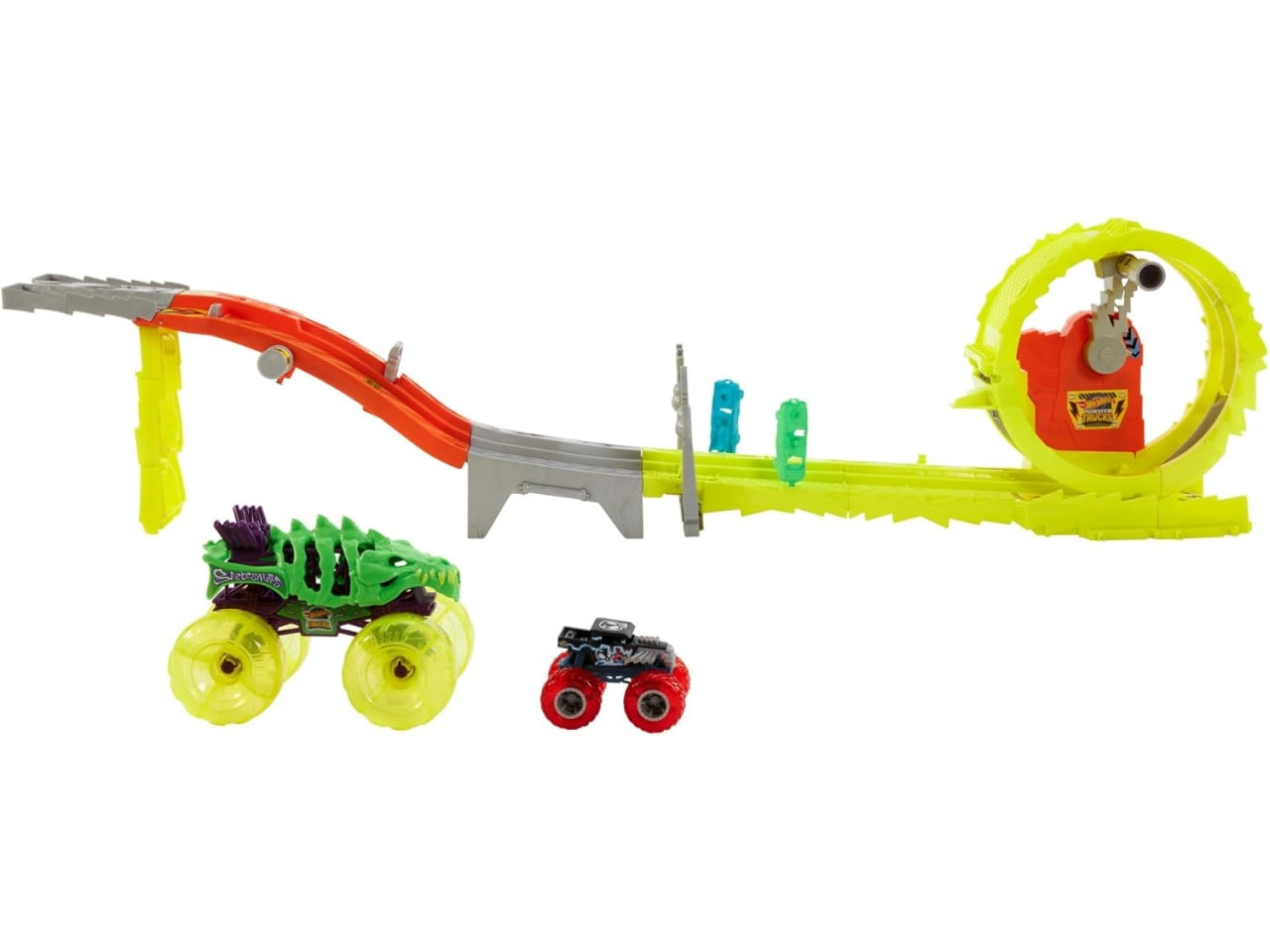 Hot wheels monster truck charge chase chal.